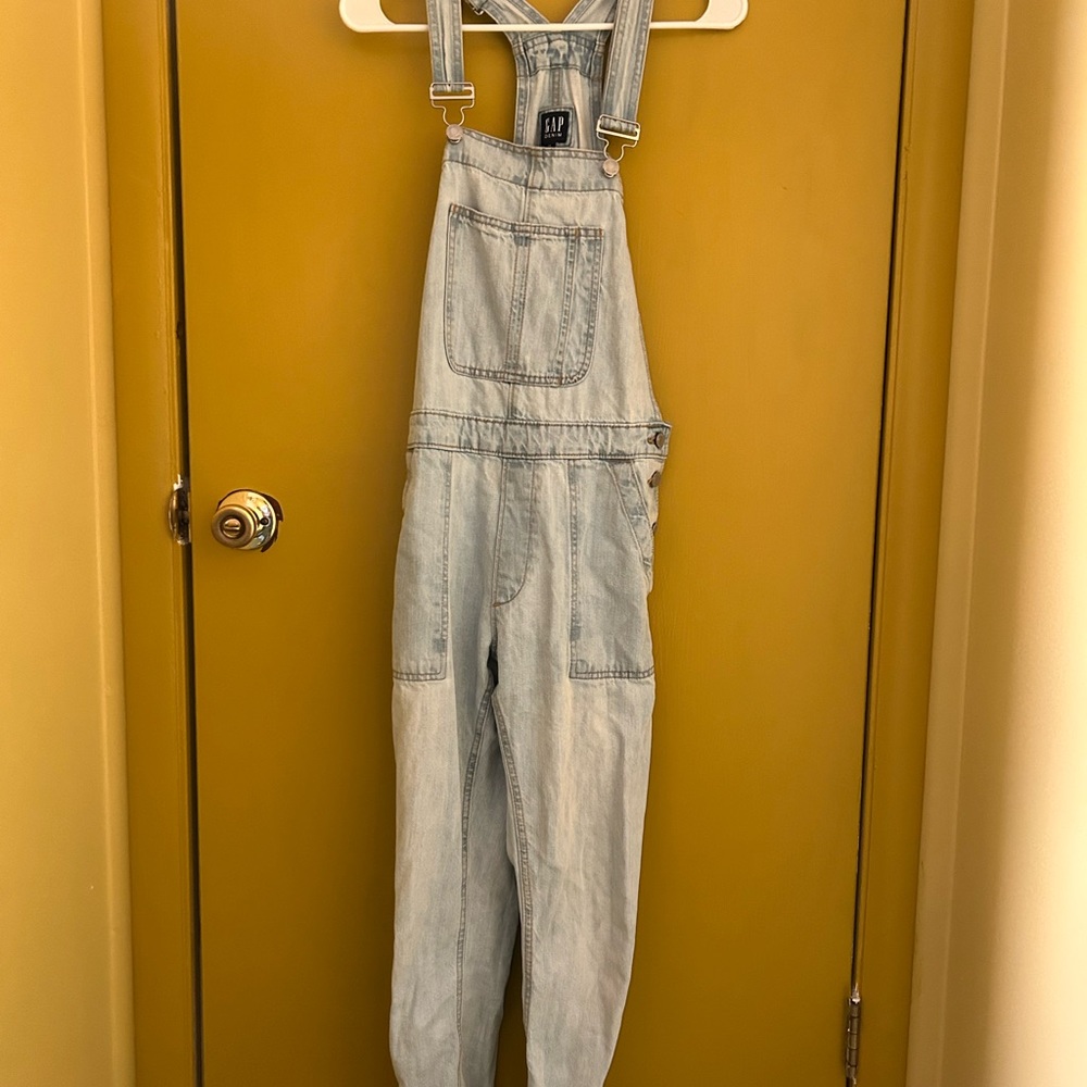 GAP Light Blue Denim Overalls